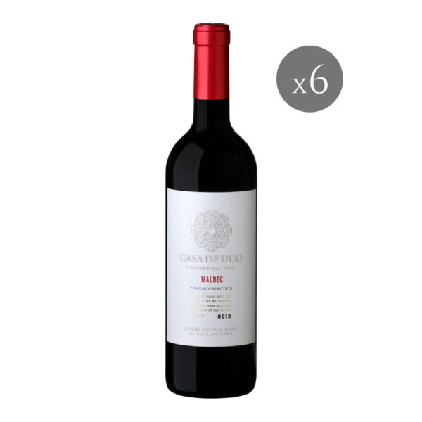 CASA DE UCO VINEYARD SELECTION - MALBEC 2019 x 6 ($38000 c/u)