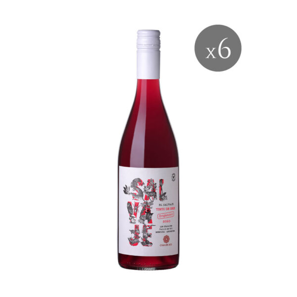 EL SALVAJE ORGANICO - TINTO DE GRIS 2023 x6 ($18000 c/u)