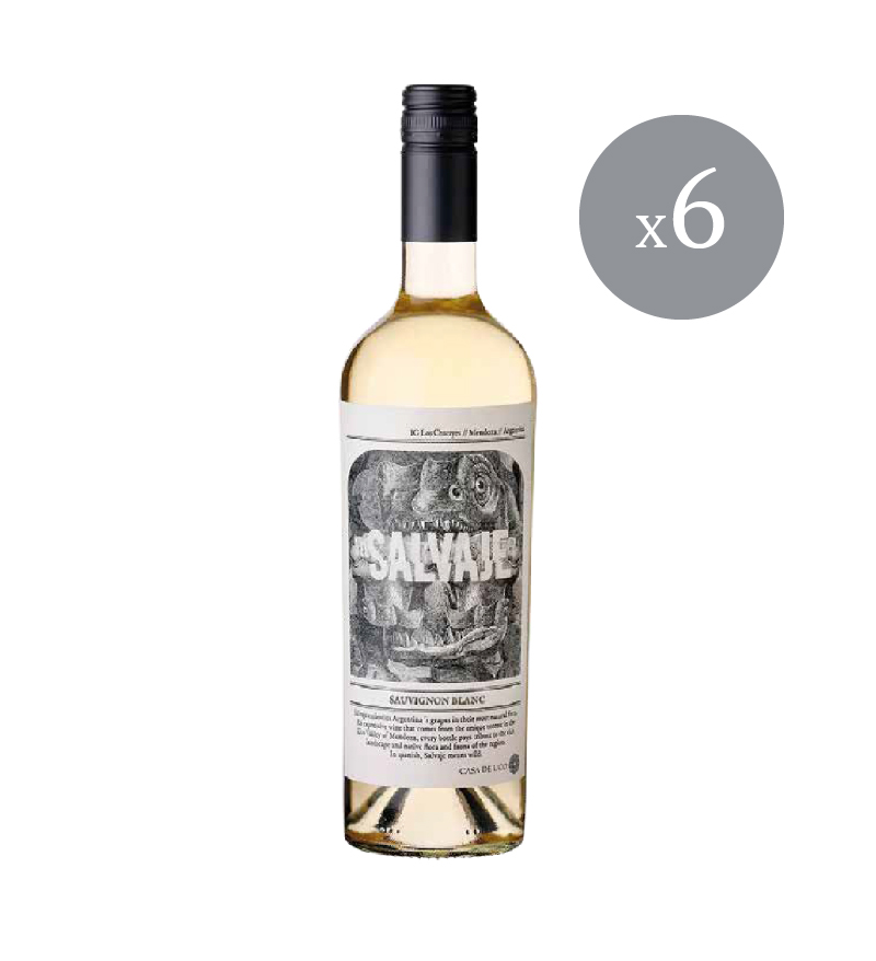 EL SALVAJE - SAUVIGNON BLANC 2023 x6 ($20000 c/u)
